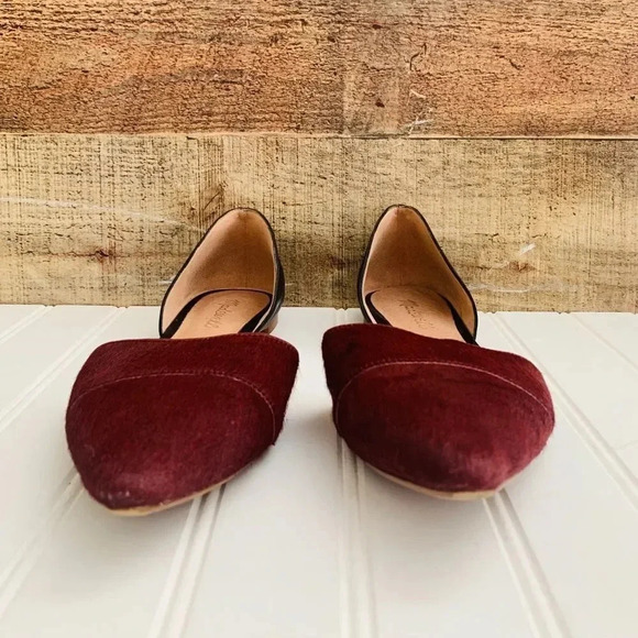 Madewell D’orsay In Calf Hair Flats - Picture 4 of 9